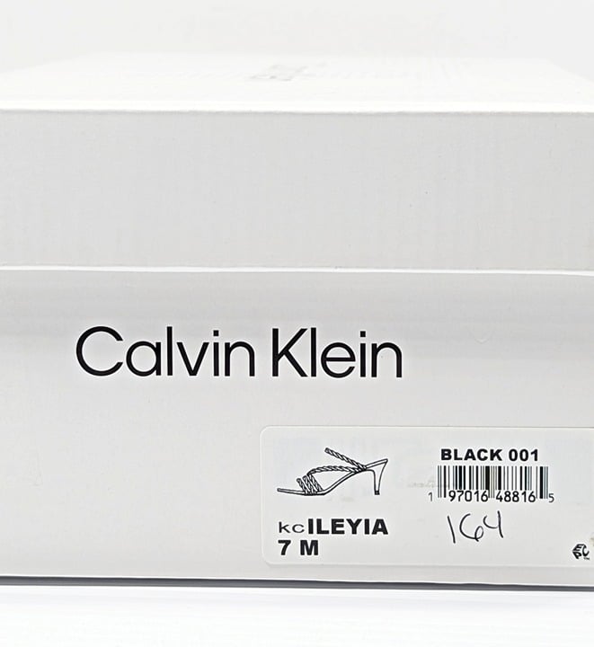 Calvin Klein Women's Ileyia Strappy Slip-On Dress Sandals Size 7 M (MSRP $99)