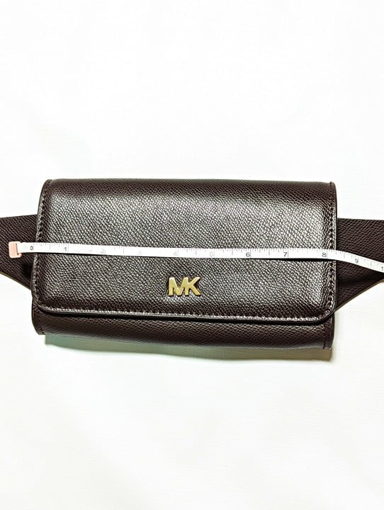 Michael Kors Saffiano Women's Leather Logo Fanny Pack Size S/M (MSRP $128)