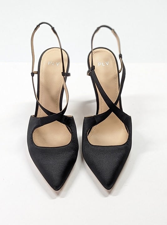 Pour La Victoire Women's Cerry Satin Slingback Heel Pumps Size 10 M (MSRP $245)