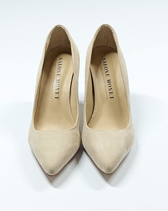 Salone Monet Anita Pump Women's McCullough Suede Dressy Pumps Size 6 (MSRP $395)
