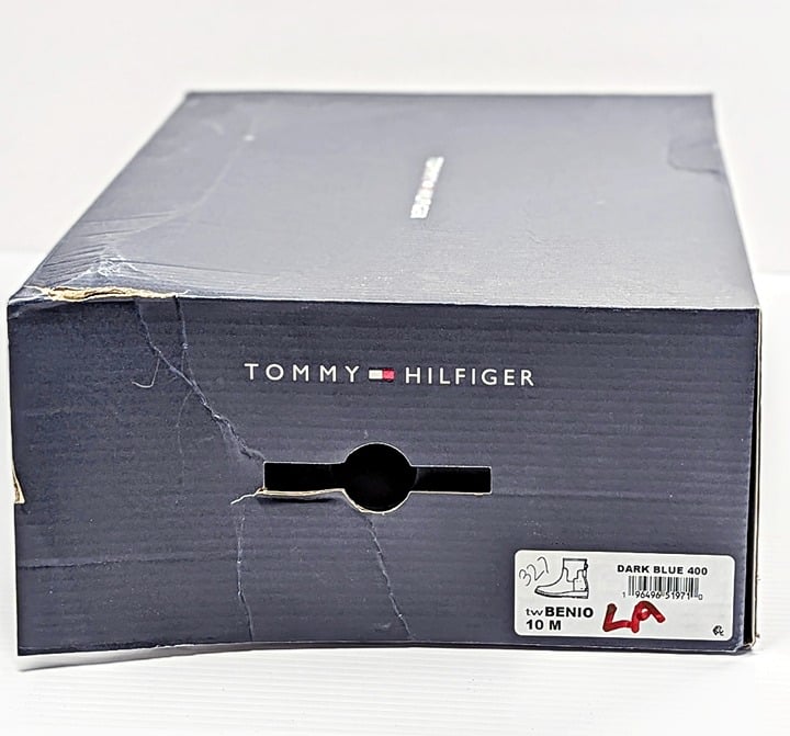 Tommy Hilfiger Women's Benio Waterproof Rain Boots Dark Blue Size 10 (MSRP $99)