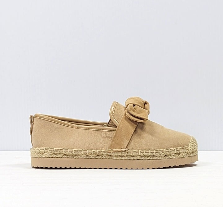 Michael Kors Womens Willa Suede Espadrille Flats Size 5.5 MSRP $159 *Please Read