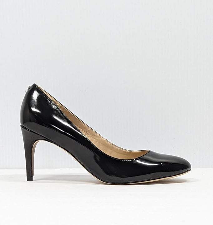 Sam Edelman Women's Elise Black Patent Leather Pump Heels Size 6.5 M (MSRP $130)