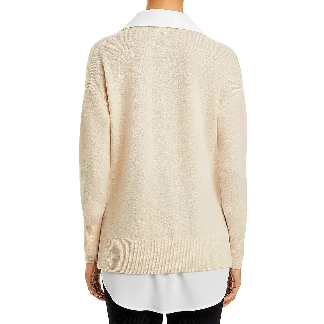 C by Bloomingdale's Cashmere Women's Split Hem Cardigan Sweater Size S MSRP $198