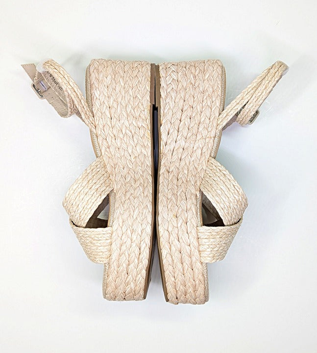 NWOB Steven New York Ramey Espadrille Platform Wedge Sandal Size 10 (MSRP $130)