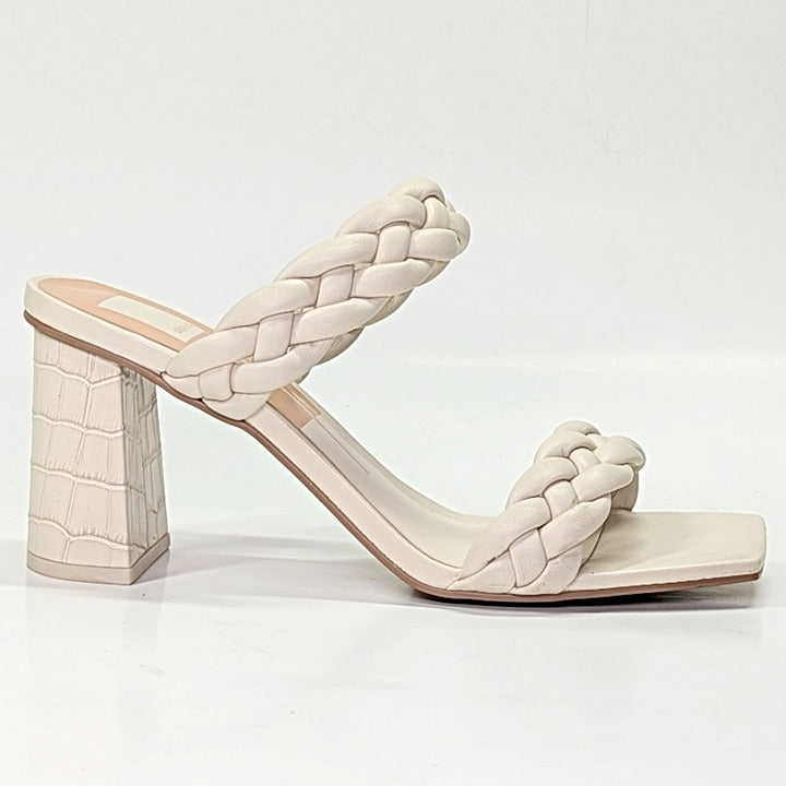 Dolce Vita Women's Paily Ivory Heel Sandals Size 8.5 (MSRP $125)