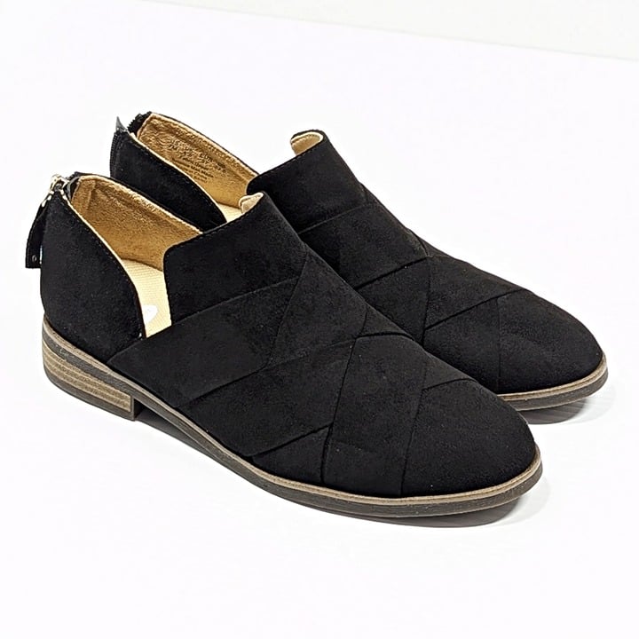 Dr. Scholls Always Band Women's Slip-on Shooties Black Size 7 M (MSRP $120)
