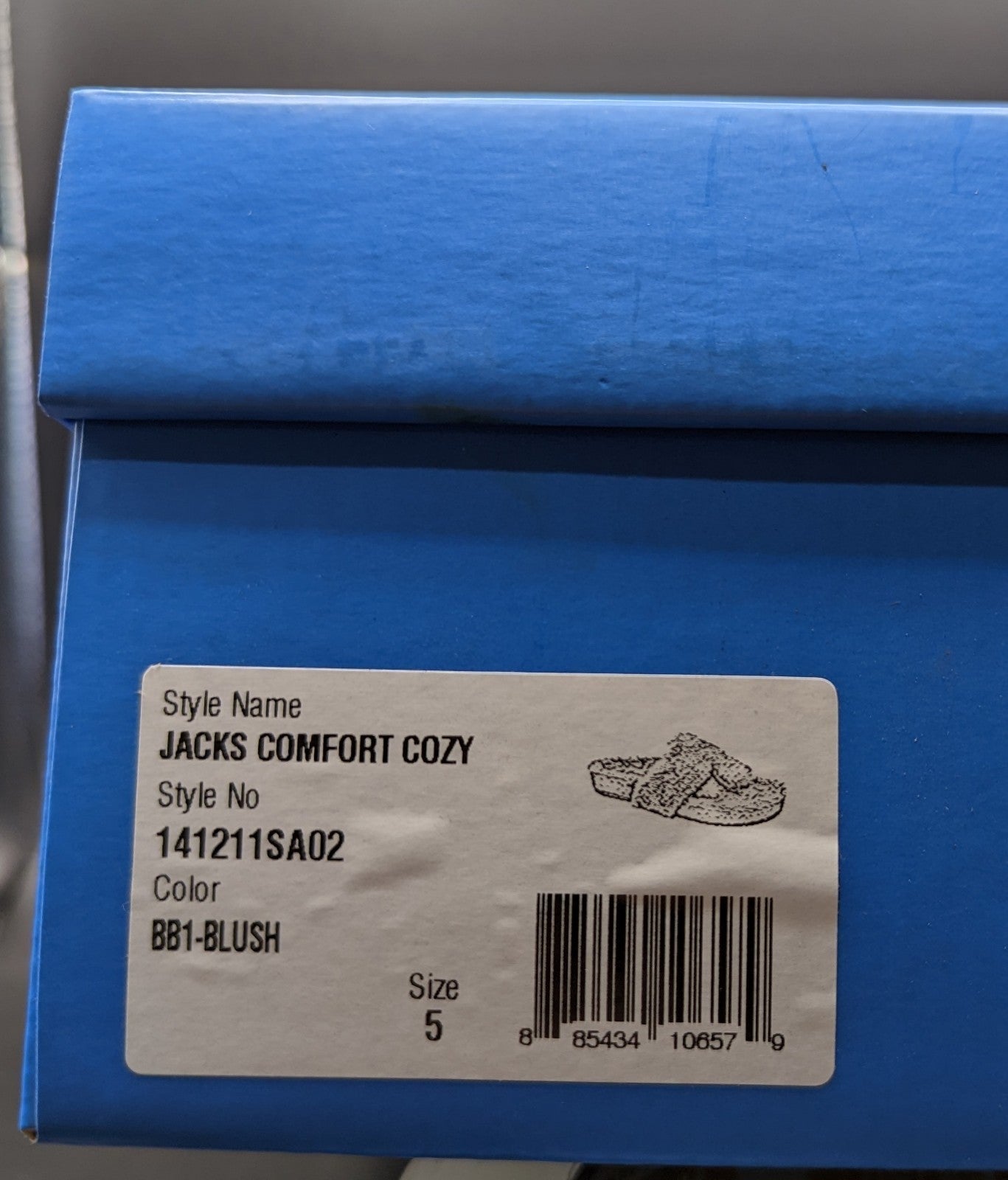 Jack Rogers Women's Jack Comfort Cozy Blush Pink Size 5 (MSRP $118)