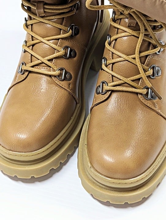 Journee Collection Irrah Women's Tru Comfort Foam Boot Taupe Size 7.5 MSRP $130