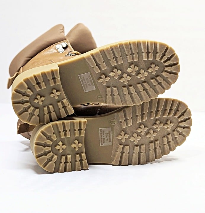 Journee Collection Irrah Women's Tru Comfort Foam Boot Taupe Size 7.5 MSRP $130