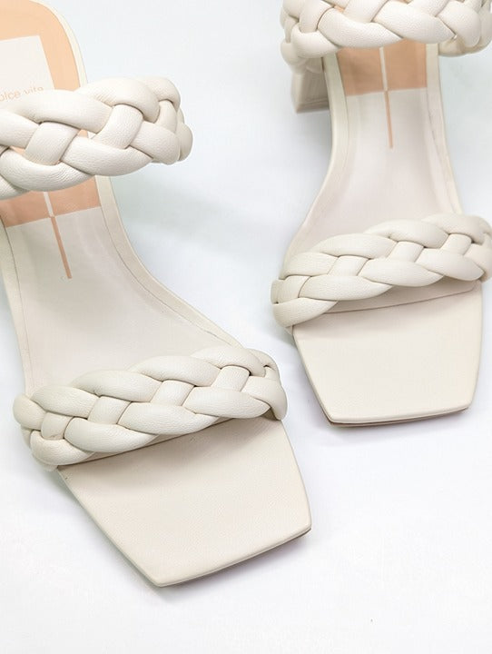 Dolce Vita Women's Paily Ivory Heel Sandals Size 8.5 (MSRP $125)