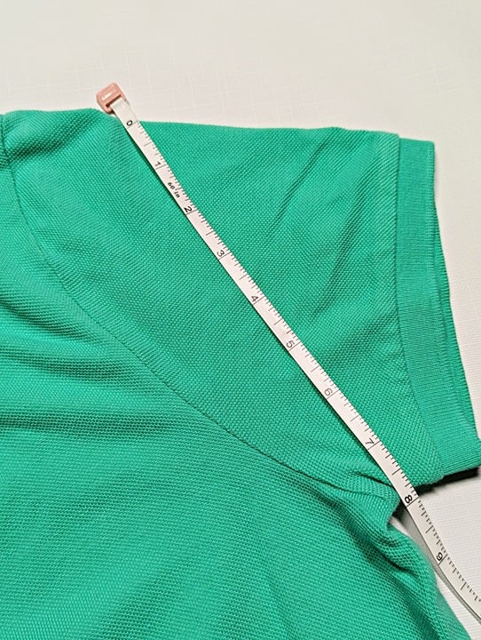 Polo Ralph Lauren Men's Cotton Custom Slim Fits Solid Green Size M MSRP $110