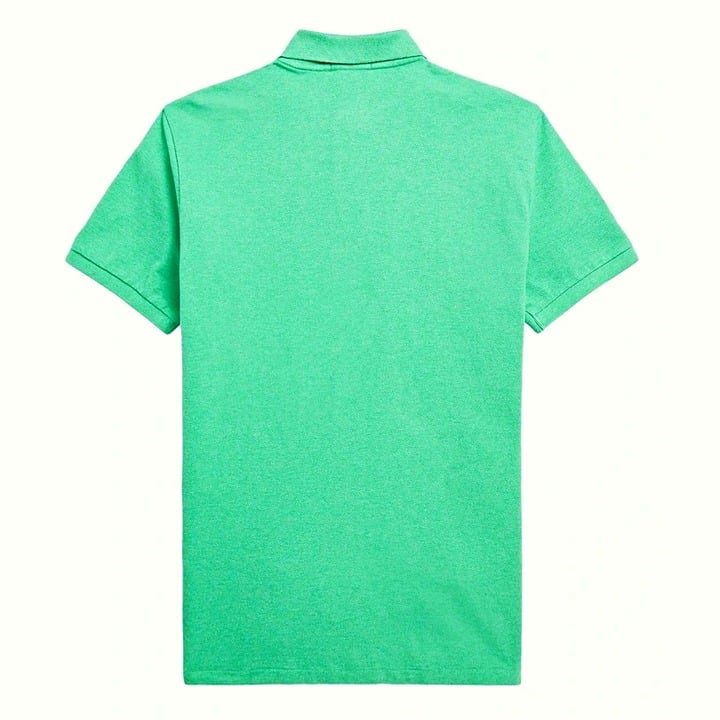 Polo Ralph Lauren Men's Cotton Custom Slim Fits Solid Green Size M MSRP $110