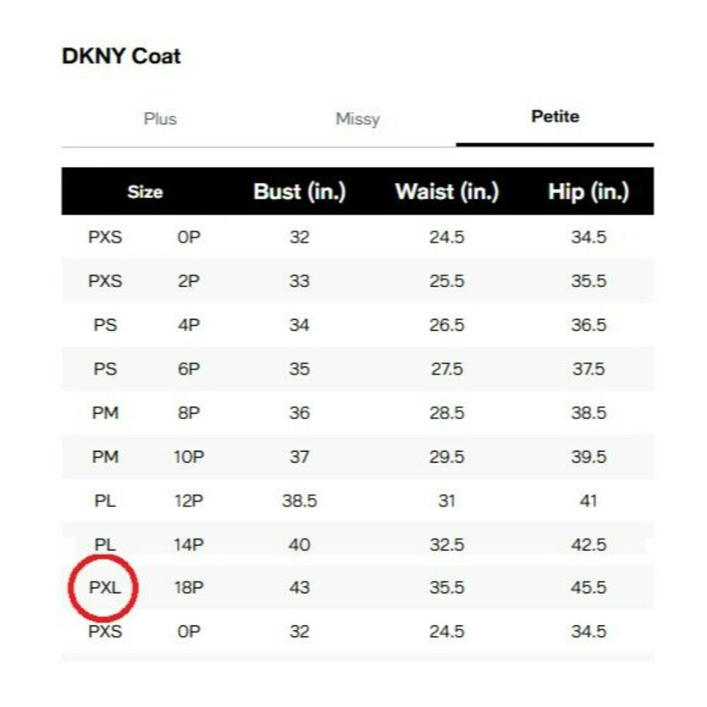 DKNY Petite Notched-Collar Double-Breasted Wrap Coat Size XL 16-18 (MSRP $350)