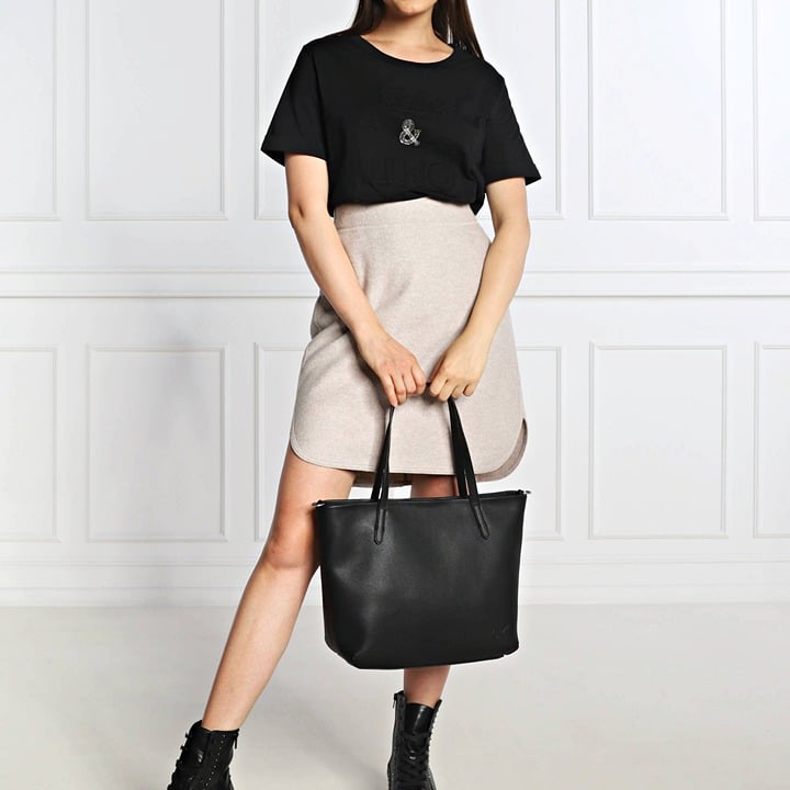 Calvin Klein Women's Ultralight Large Shopper Tote in Black (MSRP $148)