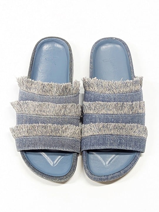 Joie Women's Jaden Dark Denim Pool Slide Sandals Size 36.5 EU (MSRP $228)