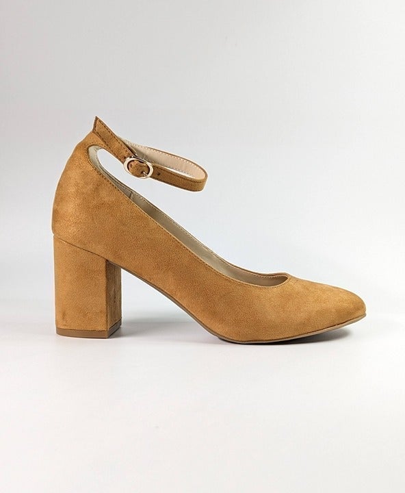 Charter Club Francina Dress Pumps Camel Brown Suede Size 7 M (MSRP $80)