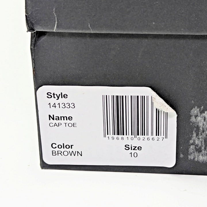 The Men's Store at Bloomingdale's Men's Lace Up Cap Toe Boots Size 10 MSRP $220