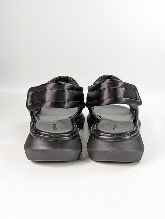 Vince Women's Fresca Black Strappy Slingback Sport Sandals Size 7 (MSRP $285)