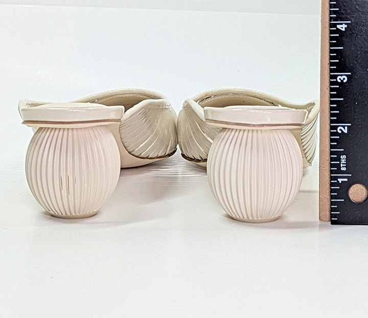 Cult Gaia Women's Alia Ball Leather Heel Mules Off White Size 38 (MSRP $325)