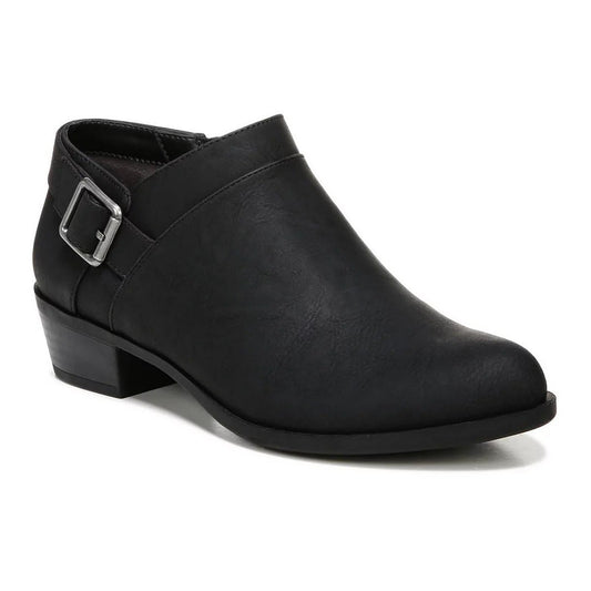 LifeStride Alexi Women's Ankle Boots Black Microsuede Size 8.5 M (MSRP $70)