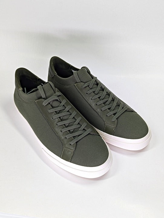 Vince Fulton Men's Knit Sneaker in Olive Smoke Size 10 M (MSRP $225)