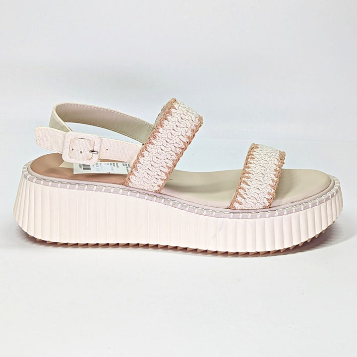 Dolce Vita Daiya Women's Ivory Platform Sandals Size 9.5 (MSRP $130)