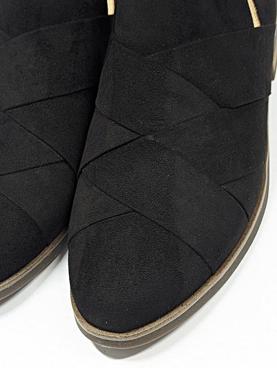 Dr. Scholls Always Band Women's Slip-on Shooties Black Size 7 M (MSRP $120)
