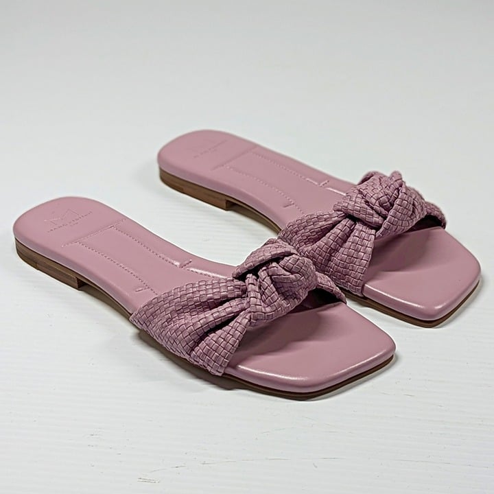 Marc Fisher LTD. Women's Marlon Slip On Woven Slide Sandals Size 7 (MSRP $130)