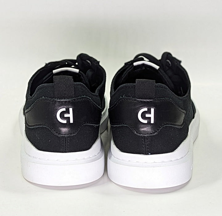 Cole Haan GrandPro Rally Men's Black Canvas Trainers Sneaker Size 13 (MSRP $135)