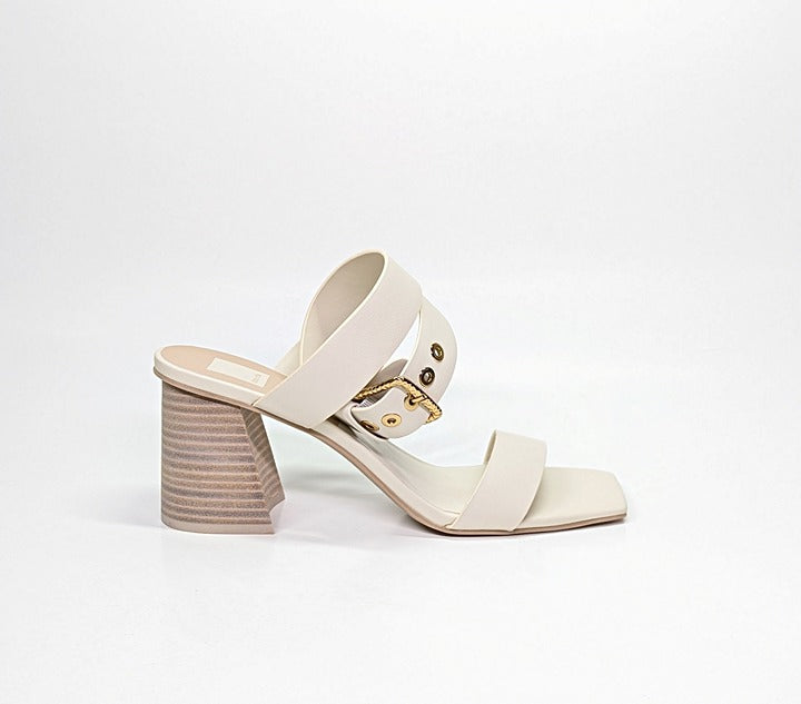 Dolce Vita Women's Paytin Ivory Ankle-Strap City Sandals Size 10 (MSRP $130)