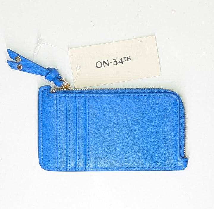 On 34th Ramonah Regatta Blue Credit Card Wallet, Created for Macy's (MSRP $30)