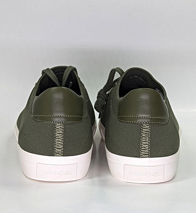 Vince Fulton Men's Knit Sneaker in Olive Smoke Size 10 M (MSRP $225)