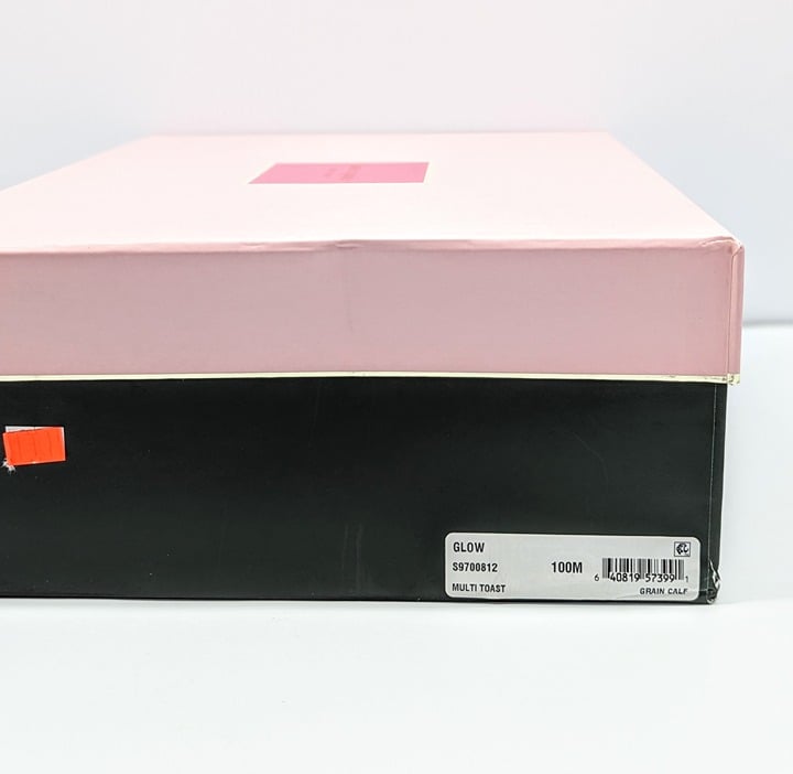 Kate Spade Women's Glow Leather Dressy Platforms Multi Toast Size 10 (MSRP $228)