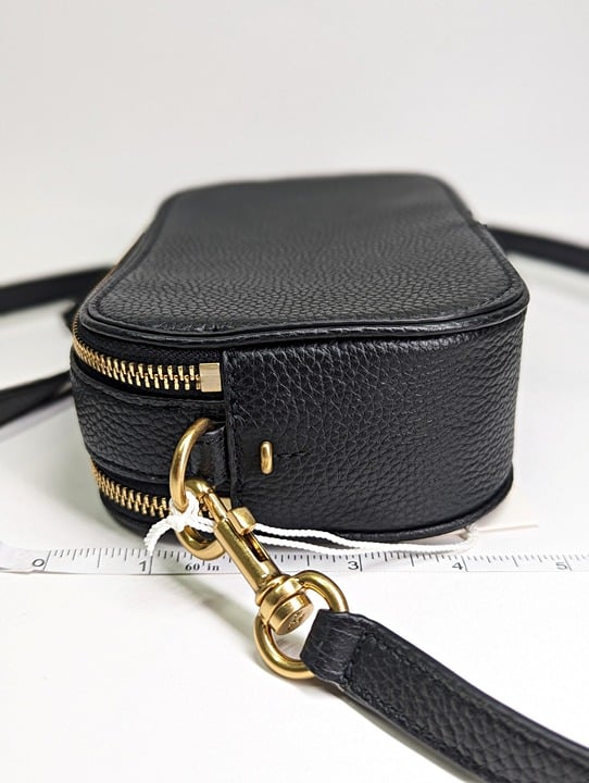 Tory Burch Women's Miller Mini Crossbody Bag in Black (MSRP $298)