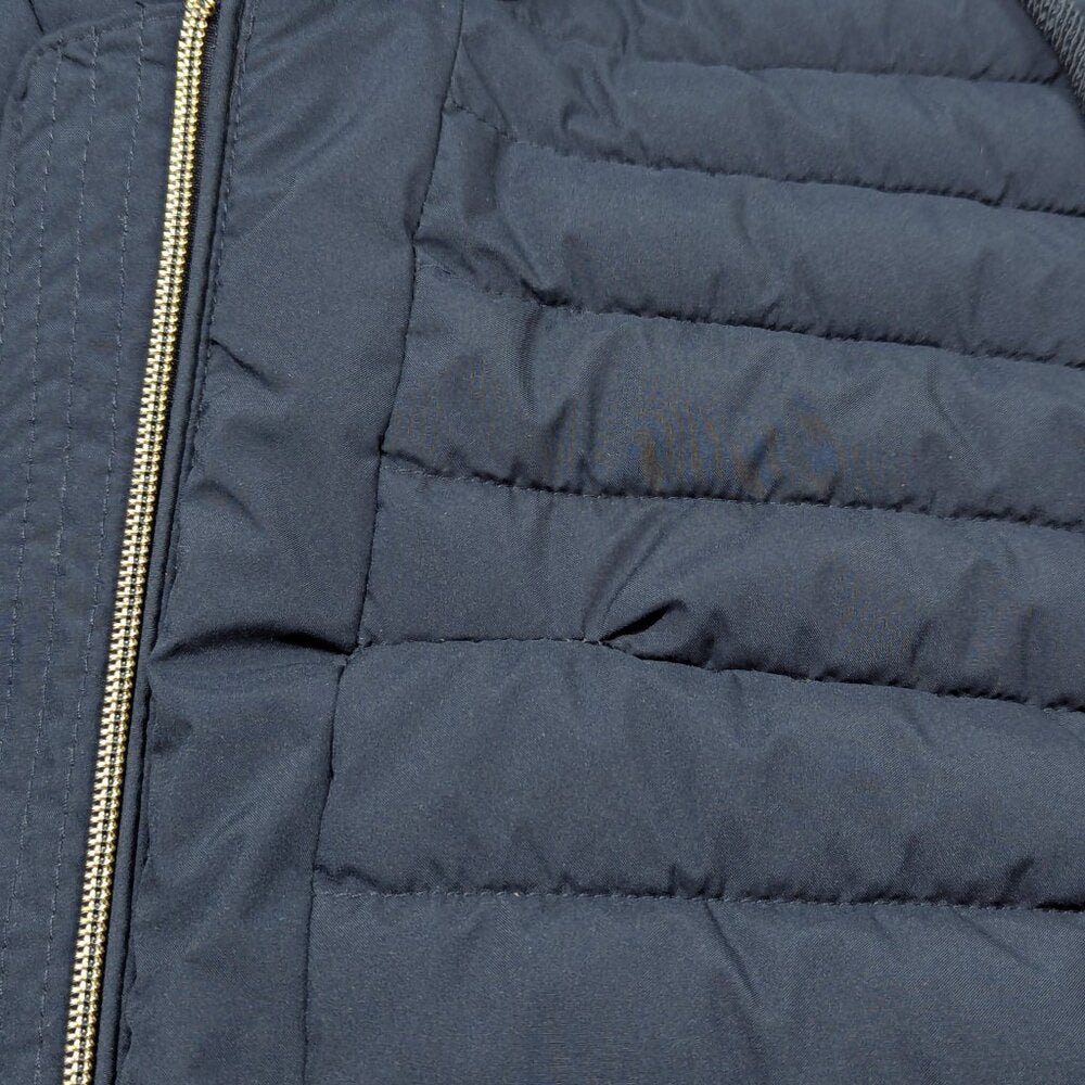 Tommy Hilfiger Women's Hooded Packable Puffer Navy Coat Size XL (MSRP $180)