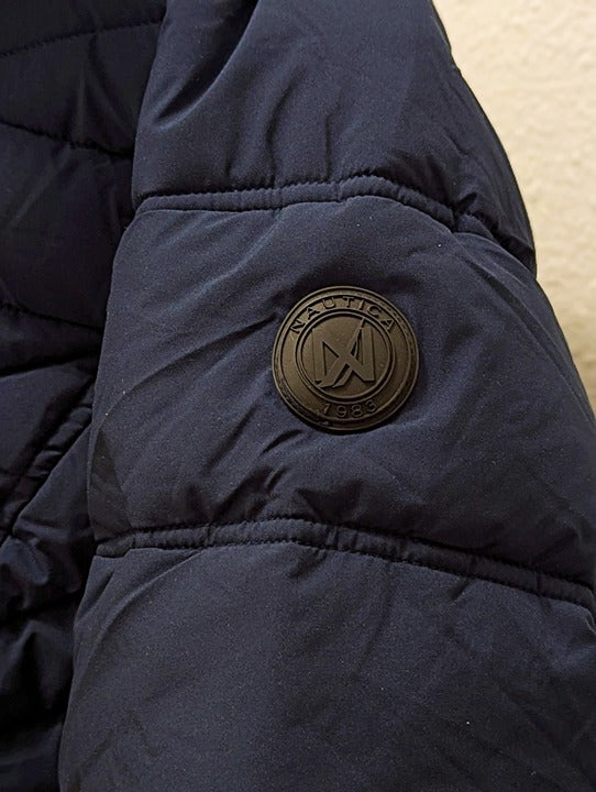 Nautica Plus Size Faux-Fur-Trim Hooded Packable Puffer Coat Size 2XL (MSRP $200)