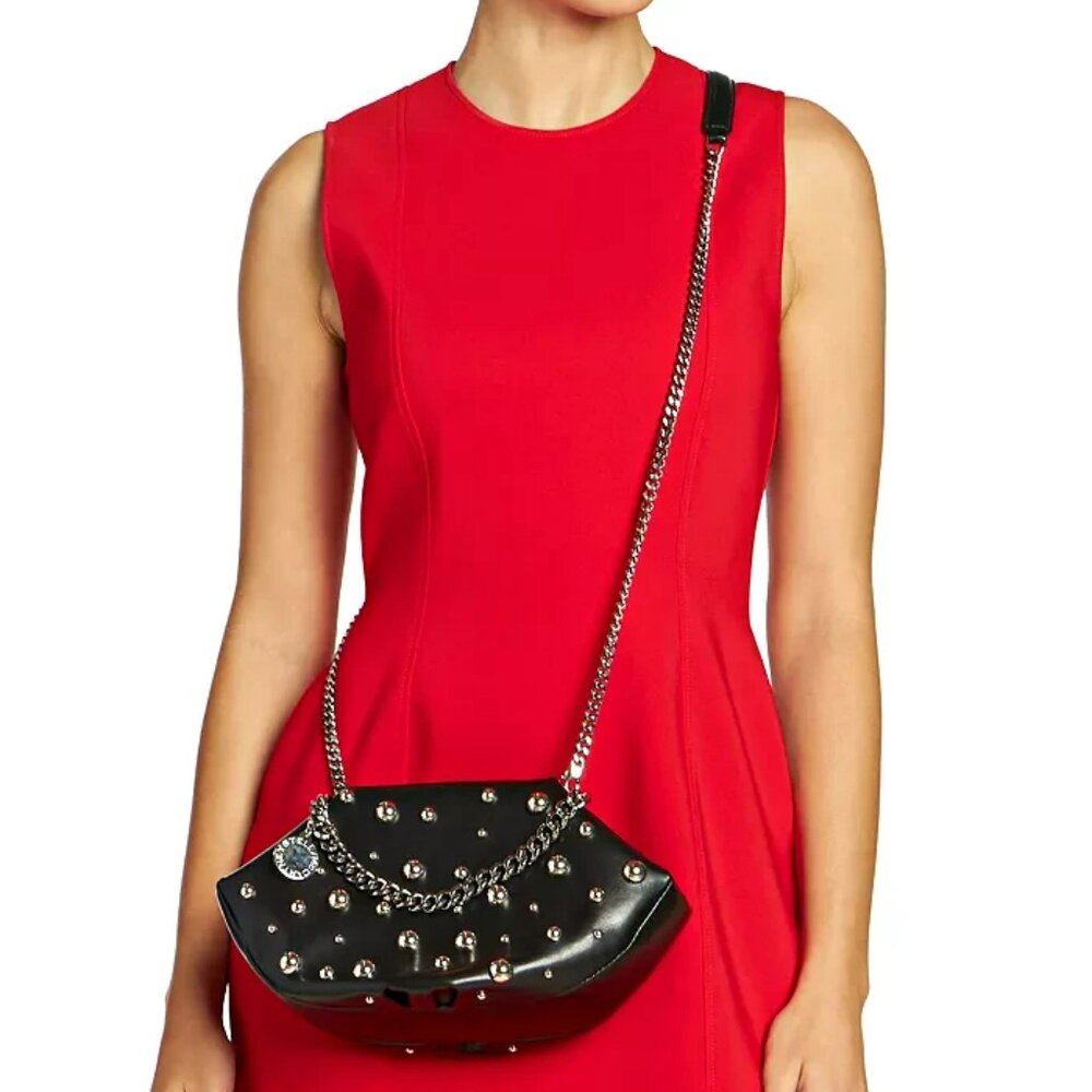 Stella McCartney Falabella Women's Clutch Shoulder Bag in Black (MSRP $1,595)