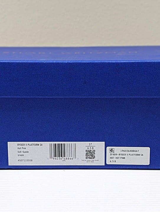 Stuart Weitzman Women's Ryder II Ankle Strap Heel Platform Size 37 (MSRP $495)