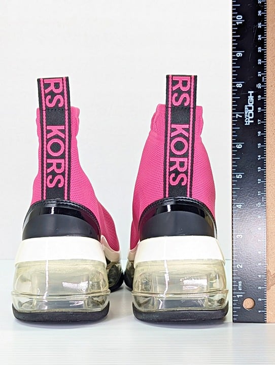 Michael Kors Women's Olympia Extreme Sock Bootie Sneakers Size 7.5 (MSRP $278)