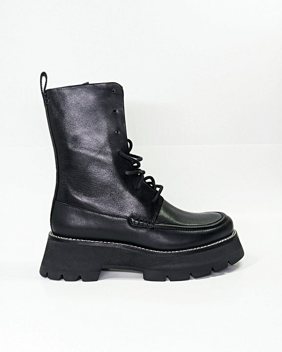 3.1 Phillip Lim Women's Kate Platform Combat Boots Size 37.5 (MSRP $650)