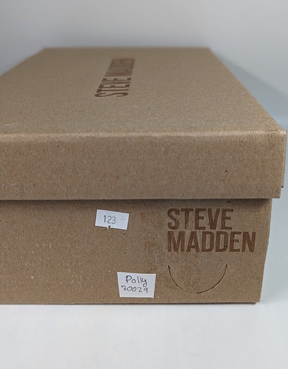Steve Madden Women's Polly Square Toe Heel Platform Sandals Size 7.5 (MSRP $100)