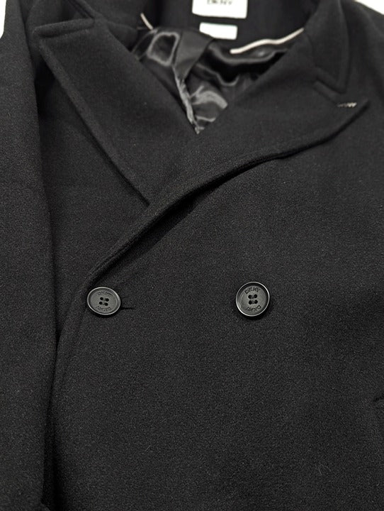 DKNY Petite Notched-Collar Double-Breasted Wrap Coat Size XL 16-18 (MSRP $350)