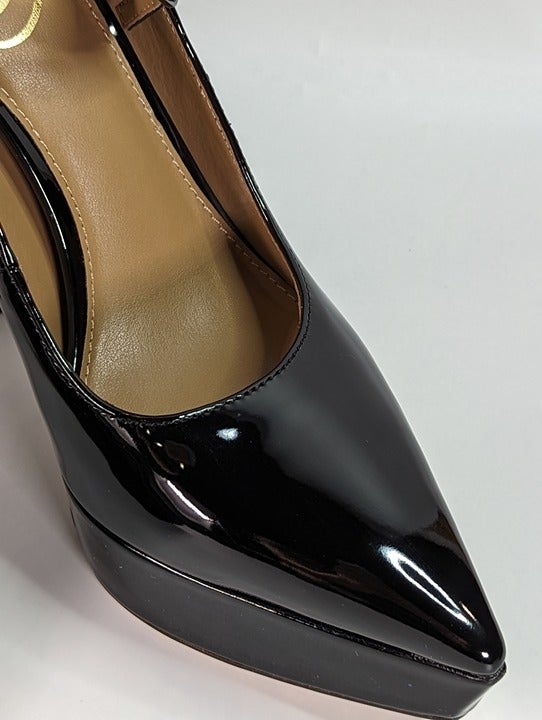 Sam Edelman Women's Arie Pointed Toe Strap Platform Pumps Size 7 (MSRP $160)