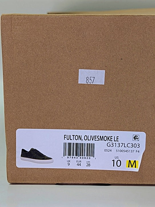 Vince Fulton Men's Knit Sneaker in Olive Smoke Size 10 M (MSRP $225)