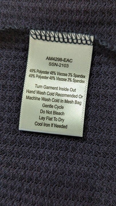 ATM Anthony Thomas Melillo Waffle Knit Long Sleeve Shirt Size XXL (MSRP $165)