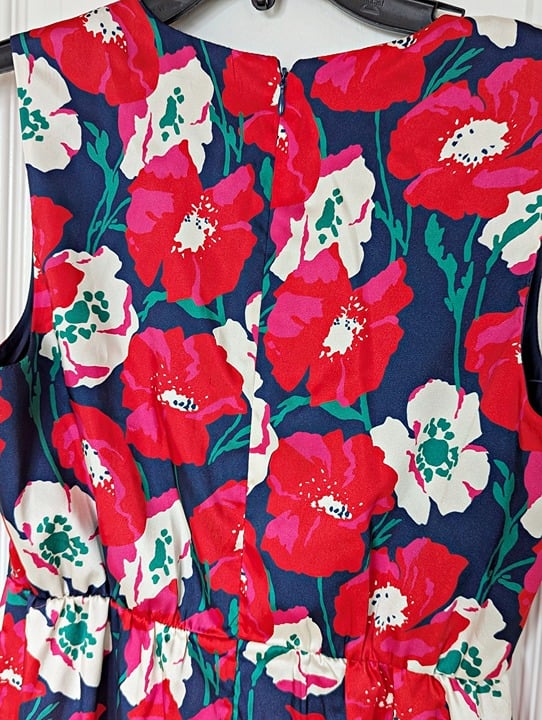 Sam Edelman Women's Floral Sleeveless Chiffon A-Line Dress Size 2 (MSRP $138)
