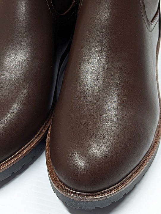 Tommy Hilfiger Women's Famian Riding Boots Dark Brown Size 7 M (MSRP $169)
