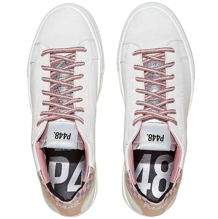 P448 Women's Thea Lace-Up Low-Top Platform Sneakers Minichess Size 40 MSRP $298