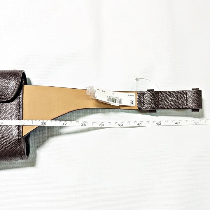 Michael Kors Saffiano Women's Leather Logo Fanny Pack Size S/M (MSRP $128)